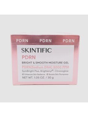 Skintific PDRN Bright & Smooth Moisture Gel 30g Sodium DNA 5000 PPM Exp 01/30